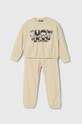 United Colors of Benetton pijama copii set bej 3DKE0P05J.G.SEASONAL