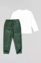 Otroška pižama zippy zelena