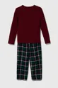 Detské pyžamo Tommy Hilfiger červená