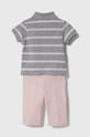 Пижама для младенца Lacoste 4J1135 серый AW23