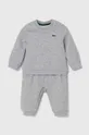 серый Спортивный костюм для младенцев Lacoste Детский