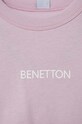 Мальчик Детская хлопковая пижама United Colors of Benetton 30960P05B.G.SEASONAL розовый