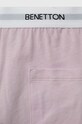 Детская хлопковая пижама United Colors of Benetton розовый 30960P05B.G.SEASONAL