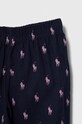 Polo Ralph Lauren pijamale de bumbac pentru copii bleumarin 4P0150