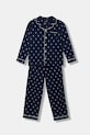 Dječja pamučna pidžama Polo Ralph Lauren komplet mornarsko plava 9P0137