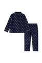 Detské bavlnené pyžamo Polo Ralph Lauren 9P0137 tmavomodrá AW24