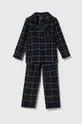 zelena Dječja pamučna pidžama Polo Ralph Lauren Dječji