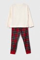 Παιδικές βαμβακερές πιτζάμες United Colors of Benetton 34NB0P05C.G.SEASONAL μπεζ AW23