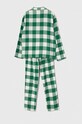 Παιδικές βαμβακερές πιτζάμες United Colors of Benetton 42NT0P003.G.SEASONAL πράσινο AW23