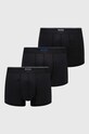 BOSS bokserki 3-pack dzianina czarny 50482111