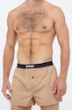 BOSS bokserki bawełniane 2-pack 50496091 beżowy