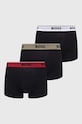 BOSS bokserki 3-pack dzianina czarny 50495436