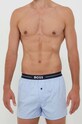 Ρούχα Βαμβακερό μποξεράκι BOSS 3-pack 50505677 μπλε
