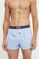 Bavlněné boxerky BOSS 3-pack 50505677 námořnická modř AW24