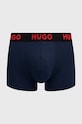 Boxerky HUGO 3-pack 50496723 námořnická modř AW24
