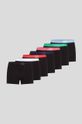 Karl Lagerfeld bokserki 7-pack dzianina czarny 235M2102