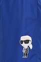 Îmbrăcăminte Karl Lagerfeld pantaloni scurti de baie 235M2213 bleumarin