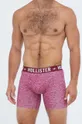 bordo Bokserice Hollister Co. 3-pack Muški