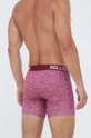 burgundské Boxerky Hollister Co. 3-pak