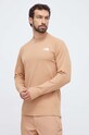 The North Face longsleeve funcțional Dragline outdoor maro NF0A7ZLQI0J1
