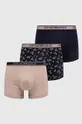 bézs Emporio Armani Underwear boxeralsó 3 db Férfi
