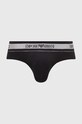 Emporio Armani Underwear slipy dzianina czarny 111960.3F512