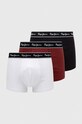Pepe Jeans bokserki 3-pack dzianina czerwony PMU11103.298
