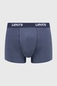 Oblečení Boxerky Levi's 3-pack 37149.0930 modrá