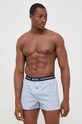 Βαμβακερό μποξεράκι BOSS 3-pack 50480034 μπλε AW23