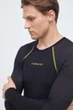 črna Funkcionalna majica z dolgimi rokavi LA Sportiva Wool40 Aero Moški