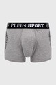 PLEIN SPORT bokserki dzianina szary AACC.MUY0399.STE003N
