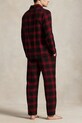 Polo Ralph Lauren piżama bawełniana 714915985 bordowy AW25