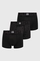 Guess bokserki 3-pack IDOL dzianina czarny U3BG01.K6YW0