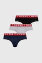 Moške spodnjice Guess 3-pack Pletenina rdeča U97G00.K6YW1
