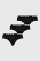 Guess slipy 3-pack BRIAN dzianina czarny U97G00.K6YW1
