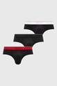 Guess slipy 3-pack dzianina czarny U3BG29.K6YW0