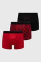 Guess bokserki 3-pack wzorzyste czerwony U3BG25.K6YW0