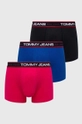 πολύχρωμο Μποξεράκια Tommy Jeans 3-pack Ανδρικά