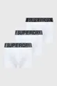 bijela Bokserice Superdry 3-pack Muški