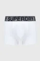 Boksarice Superdry 3-pack bela