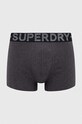 Îmbrăcăminte Superdry boxeri 3-pack M3110452A.1BJ gri
