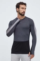 czarny Icebreaker longsleeve funkcyjny ZoneKnit 260 Męski