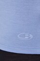 Icebreaker t-shirt funkcyjny Anatomica IB1030338851 niebieski