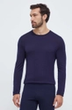 blu navy Icebreaker longsleeve funzionale Merino 260 Tech Uomo