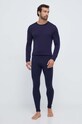 Funkčné tričko s dlhým rukávom Icebreaker Merino 260 Tech IB1043714011 tmavomodrá AW24