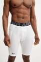 Under Armour szorty treningowe z elastanem biały 1361602