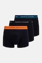 Μποξεράκια Tommy Hilfiger 3-pack εφαρμοστό σορτς μπόξερ σκούρο μπλε UM0UM02763