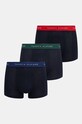 Боксери Tommy Hilfiger 3-pack трикотаж темно-синій UM0UM02763