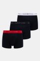 Боксери Tommy Hilfiger 3-pack трикотаж чорний UM0UM02763