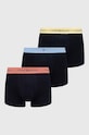 Боксери Tommy Hilfiger 3-pack трикотаж чорний UM0UM02763
